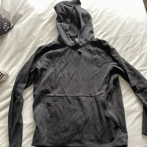 Black lululemon at Ease Hoodie size small.